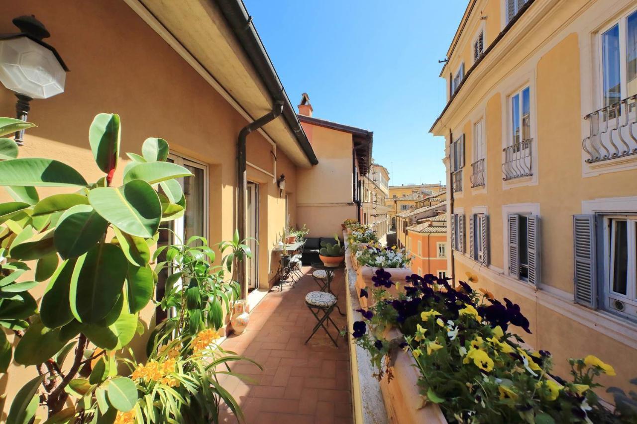 4Bnb - Luxury Trevi Apartment W Terrace ローマ エクステリア 写真