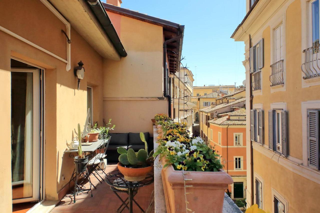 4Bnb - Luxury Trevi Apartment W Terrace ローマ エクステリア 写真