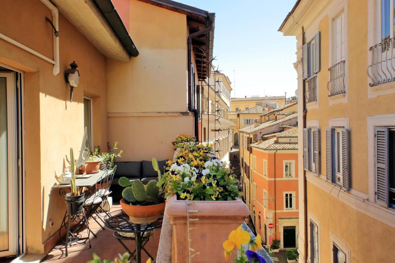 4Bnb - Luxury Trevi Apartment W Terrace ローマ エクステリア 写真