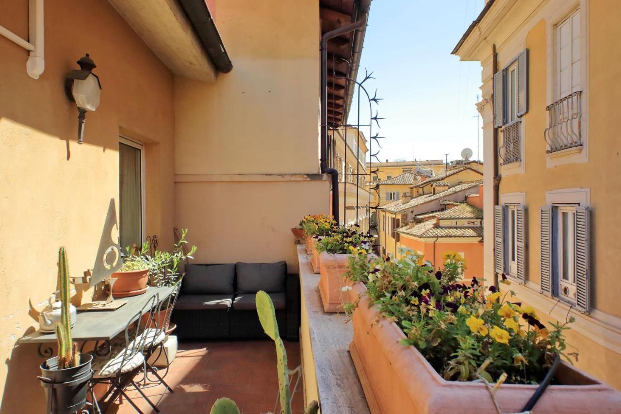 4Bnb - Luxury Trevi Apartment W Terrace ローマ エクステリア 写真